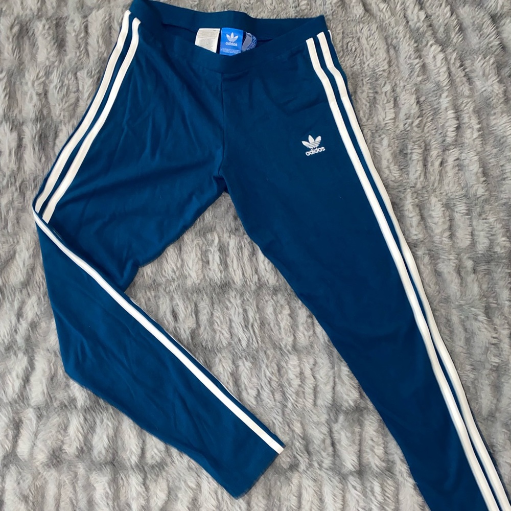 Womens Small blue adidas leggings
